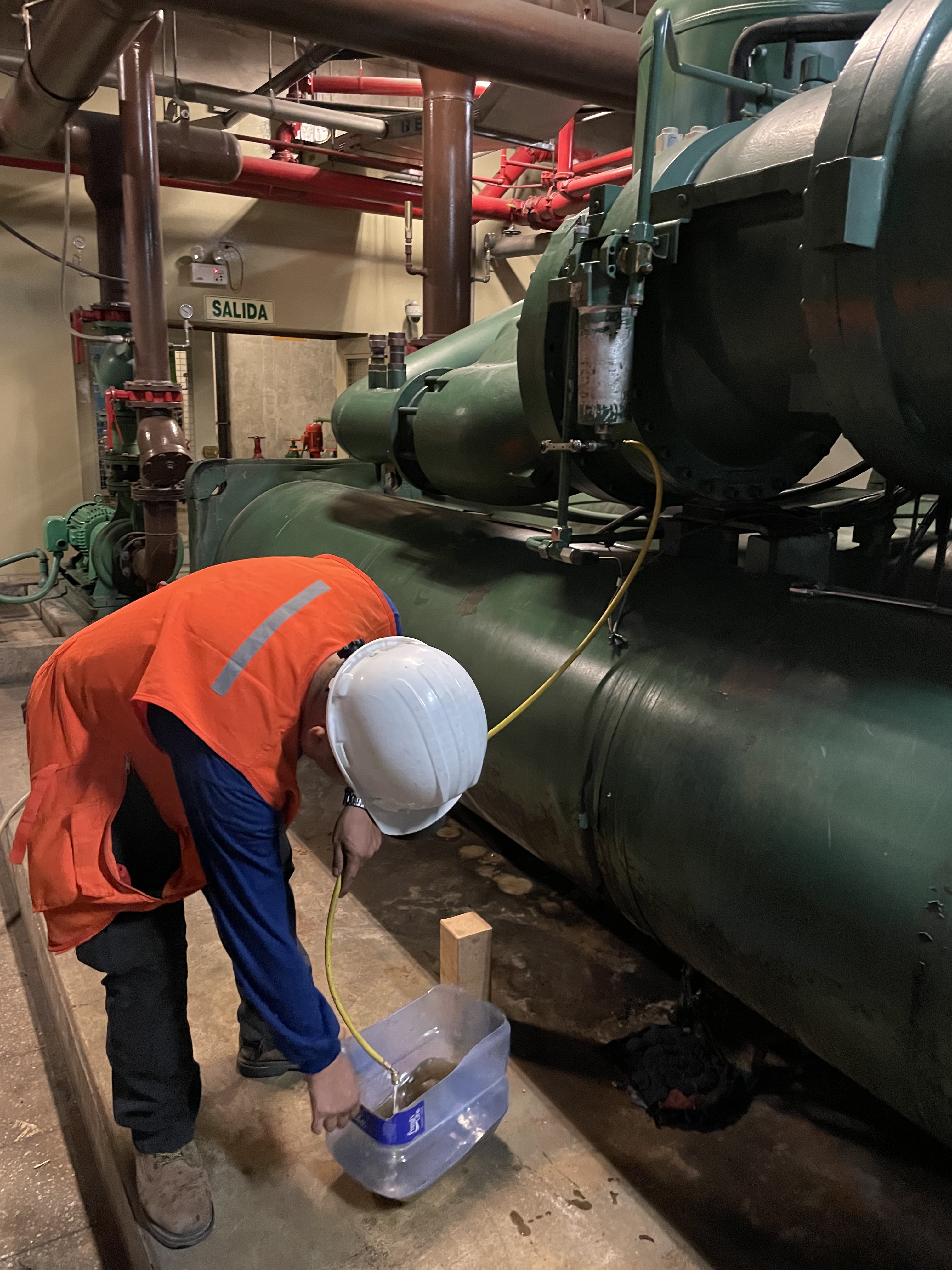 Proyecto de enfriamiento industrial